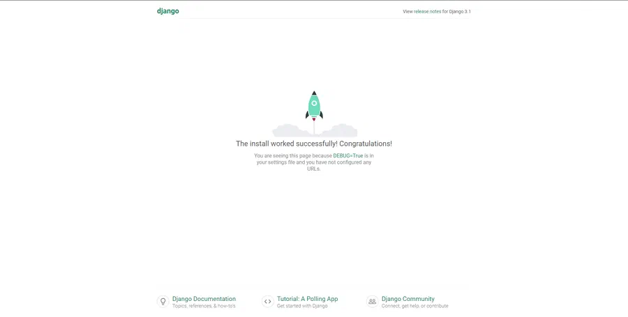 Django success page