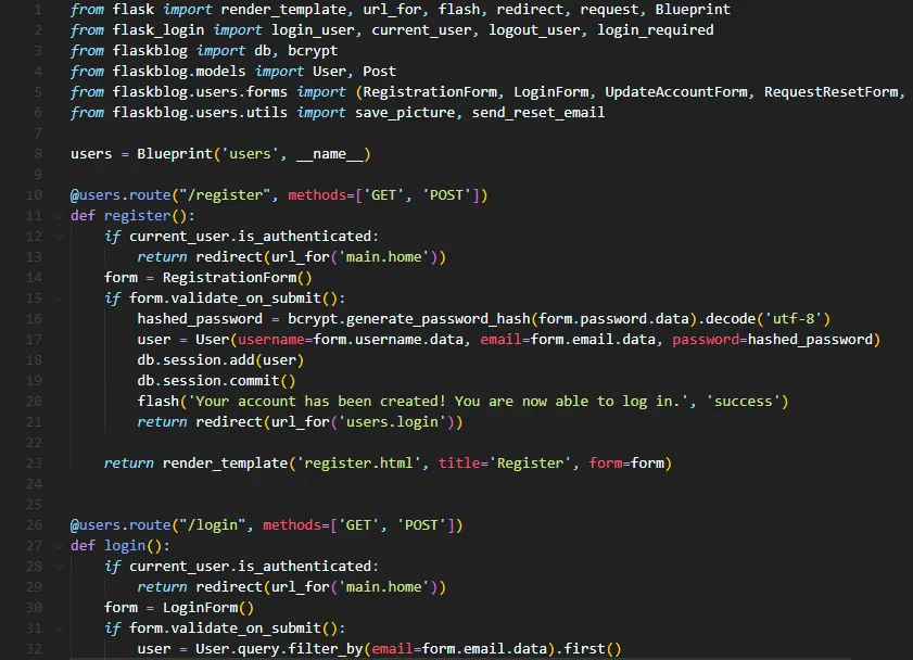 Code snippet